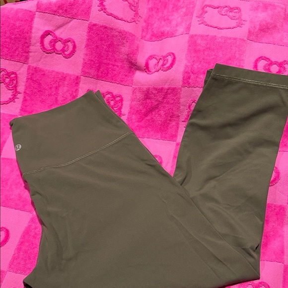 Lululemon Athletica Olive Leggings - Picture 1 of 2